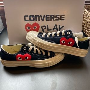 NIB Converse X Comme De Garçon Play Sneakers